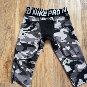 Nike Dri-FIT Black and Gray Shorts